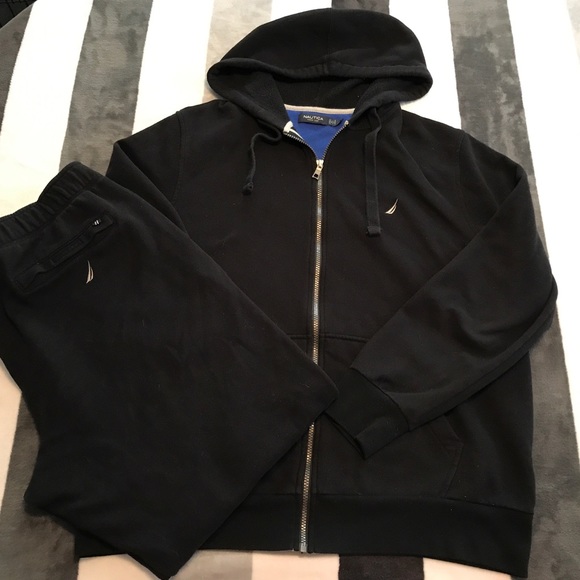 nautica sweatsuit mens